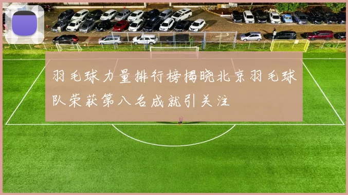 羽毛球力量排行榜揭晓北京羽毛球队荣获第八名成就引关注